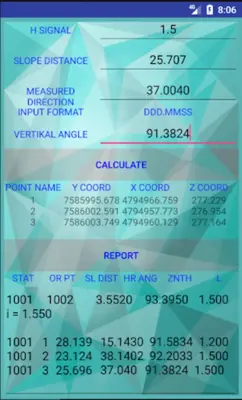 TACHEOMETRY+ android App screenshot 0